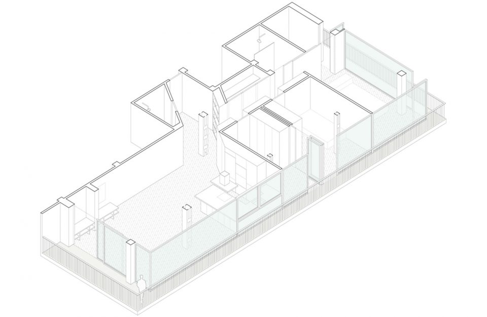 Lluna’s Apartment by COR ASOCIADOS ARQUITECTOS Miguel Rodenas Jesús Olivares