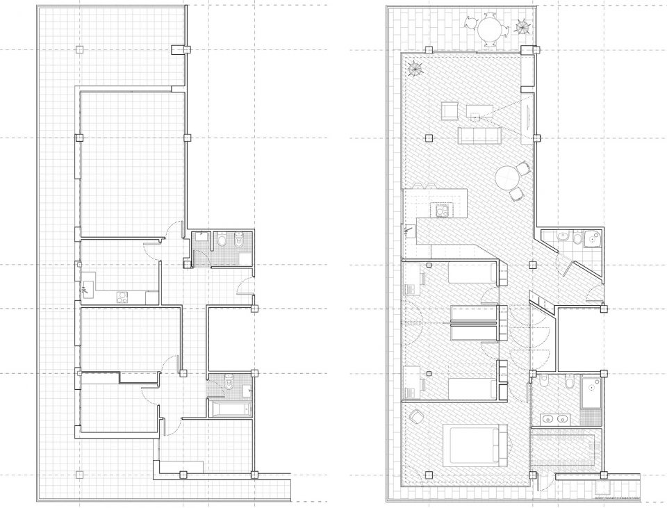 Lluna’s Apartment by COR ASOCIADOS ARQUITECTOS Miguel Rodenas Jesús Olivares