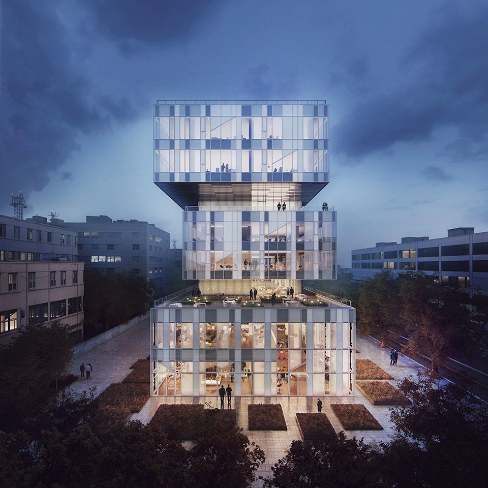 New CaoHeJing Guigu Creative Headquarters By Schmidt Hammer Lassen Architects breaks ground in Shanghai