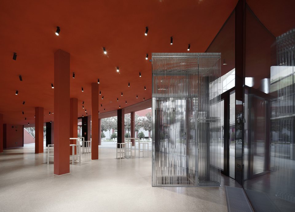 The New Lunch Room of 22Ex GIL22 by Roland Baldi architects and Elena Casati