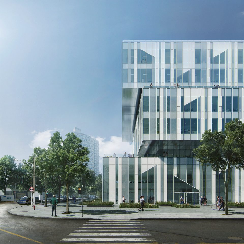 New CaoHeJing Guigu Creative Headquarters By Schmidt Hammer Lassen Architects breaks ground in Shanghai