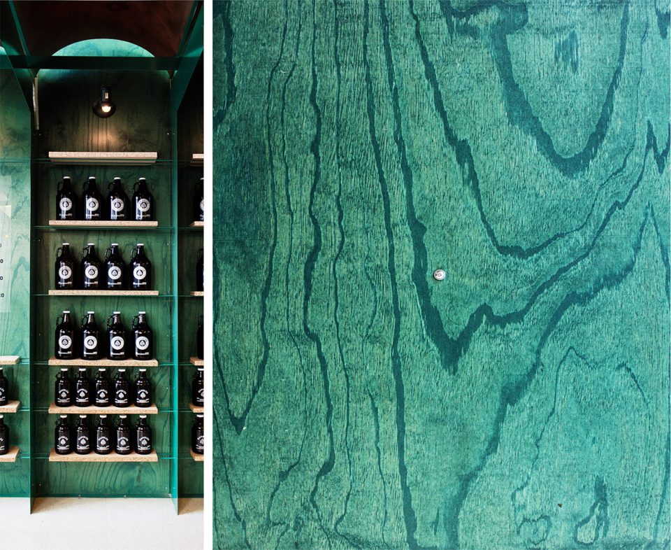 Gambler crafted beer store by Carbono Atelier