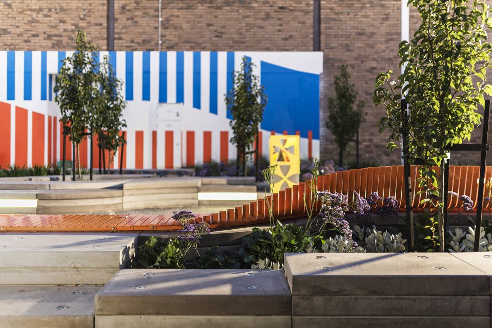 Morgan Court landscape design by Enlocus