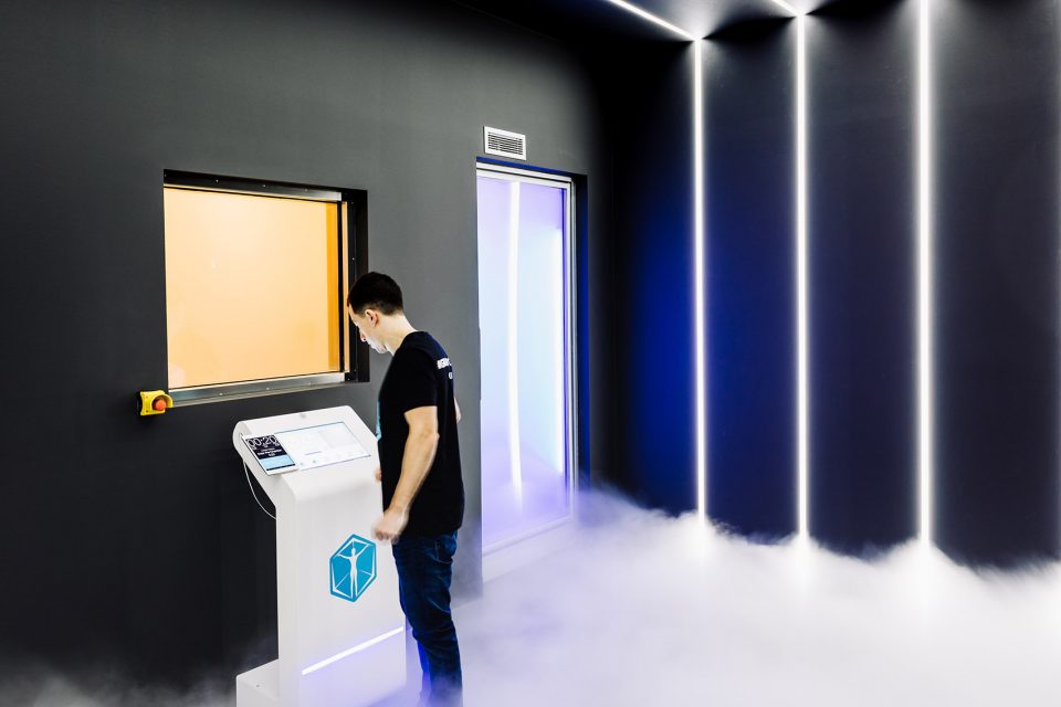 Gravity Cryotherapy Centre by Rara Architecture