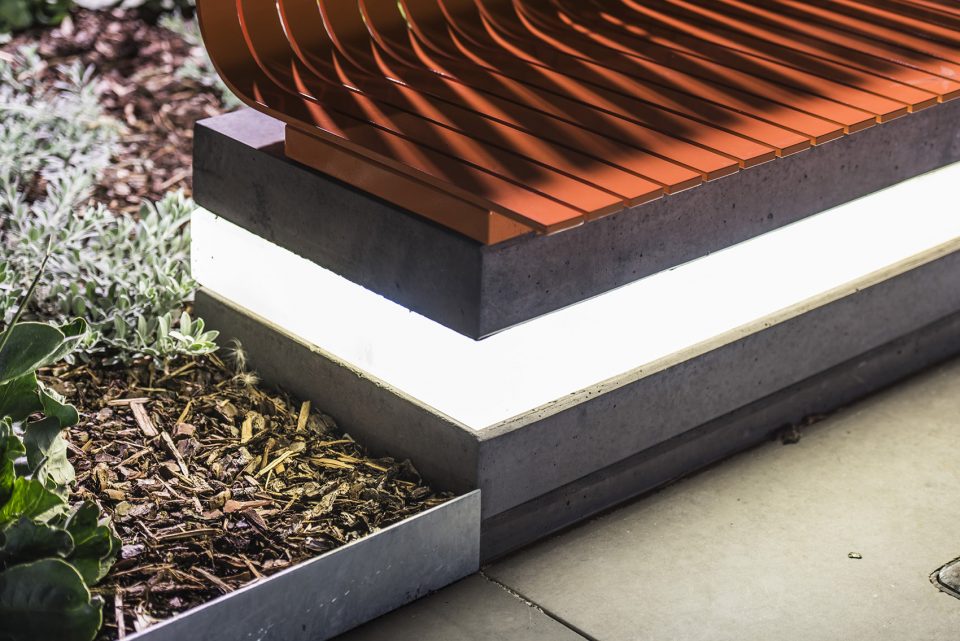 Morgan Court landscape design by Enlocus