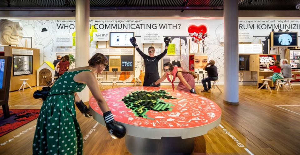 New Permanent Exhibition for the Swiss Museum of Communication By Kossmann.dejong