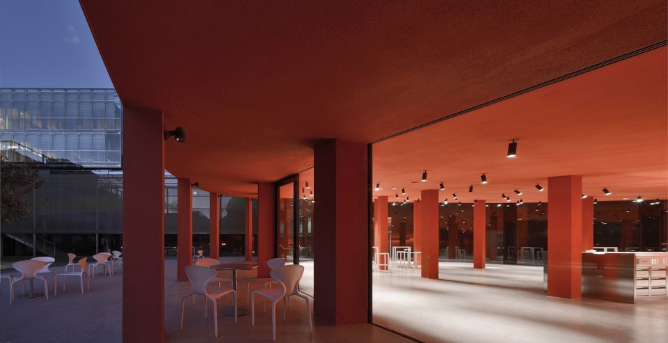The New Lunch Room of 22Ex GIL22 by Roland Baldi architects and Elena Casati