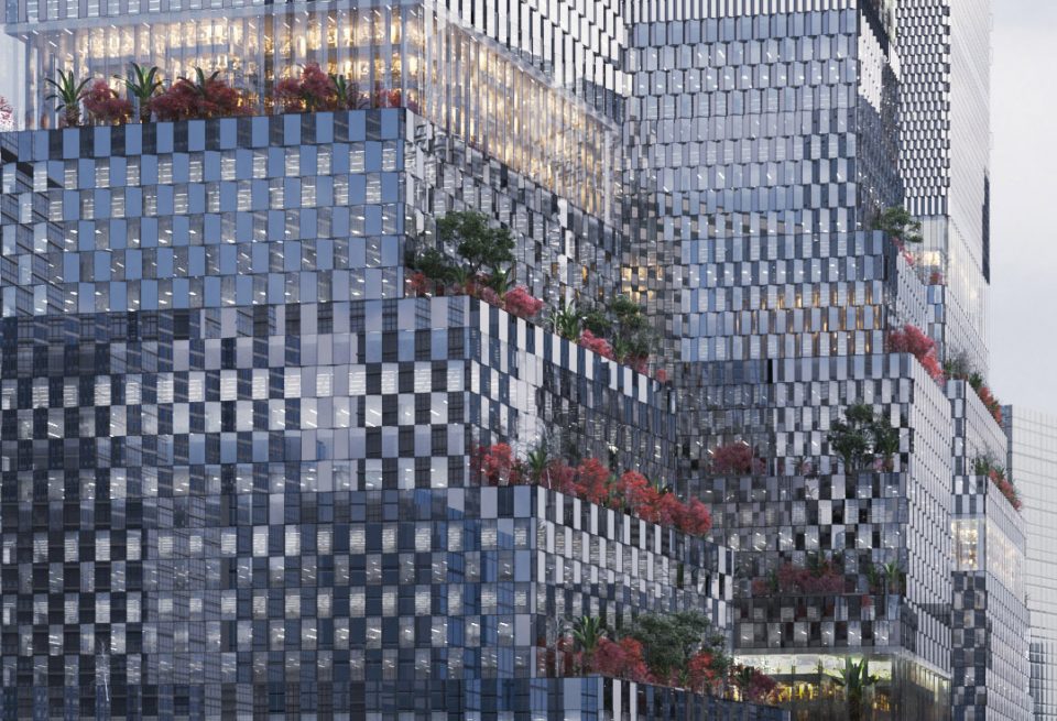 Shenzhen North Station Urban Design roof garden by mecanoo architecten 1