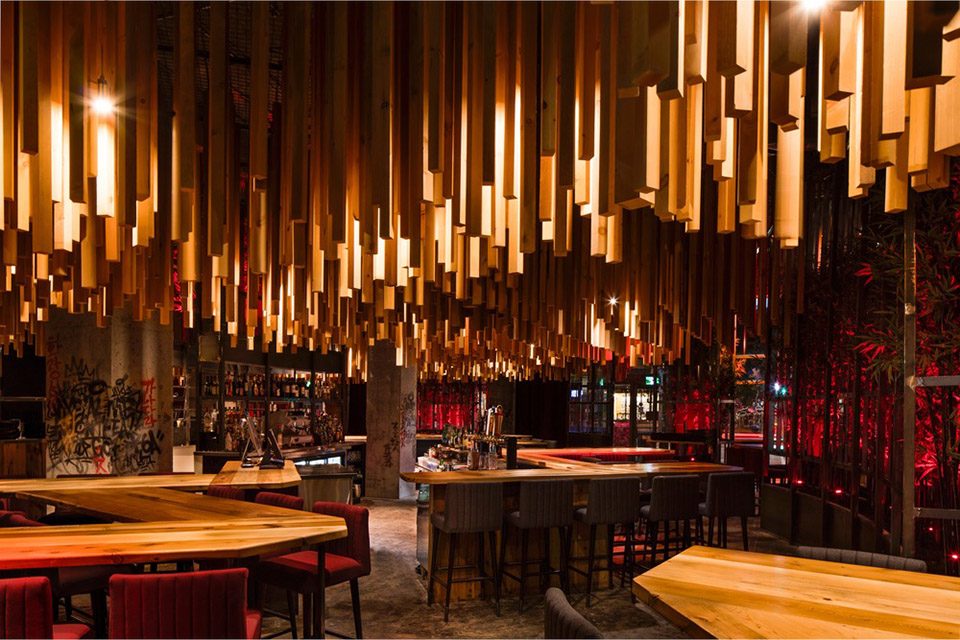 Ganadara Bar By JEAN DE LESSARD DESIGNERS CRÉATIFS