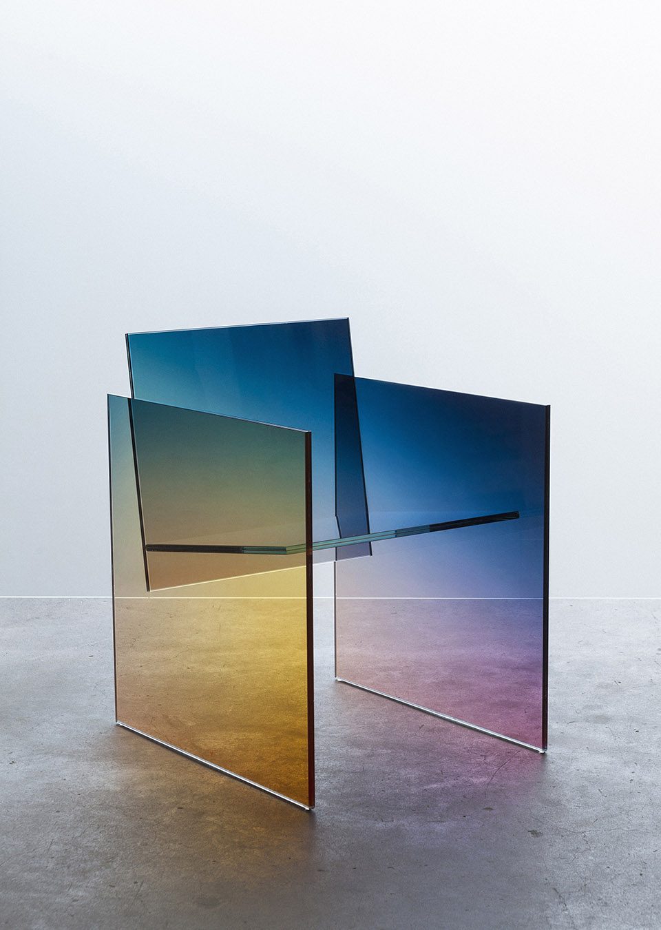 Ombré Glass Chair By Studio Germans Ermičs 960x1350