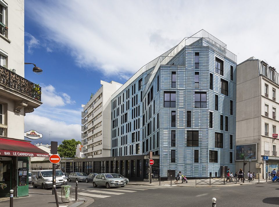 Residence et Restaurant Social by PERIPHERIQUES Architectes