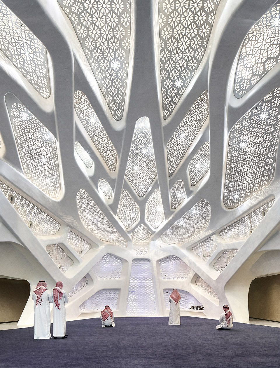 KAPSARC King Abdullah Petroleum Studies and Research Center by Zaha Hadid Architects