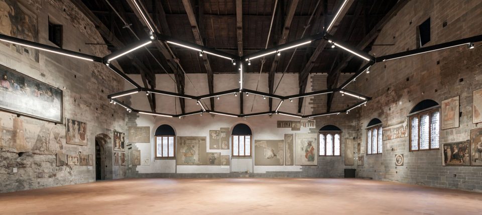 New installation in Sala delle Capriate By CN10ARCHITETTI