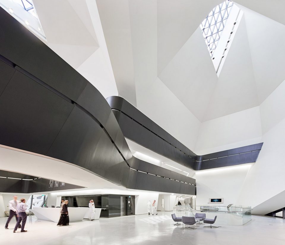 KAPSARC King Abdullah Petroleum Studies and Research Center by Zaha Hadid Architects