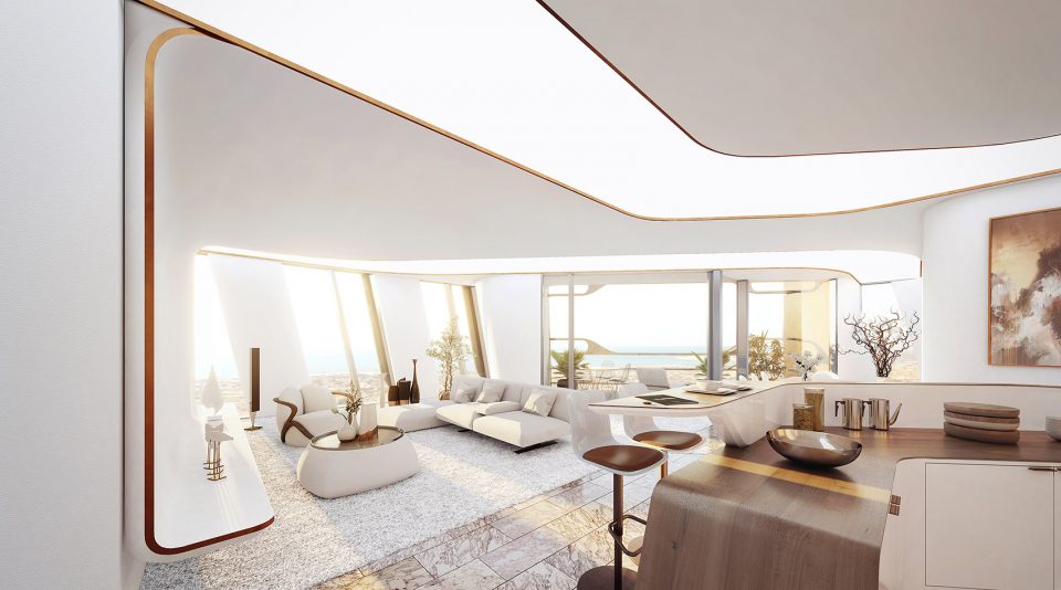 Wasl Tower – One of the World’s Tallest Ceramic Facades By UNStudio