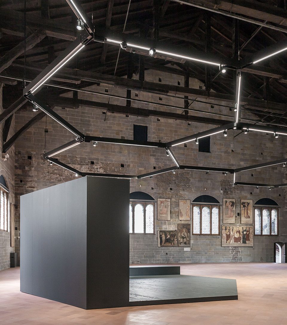New installation in Sala delle Capriate By CN10ARCHITETTI