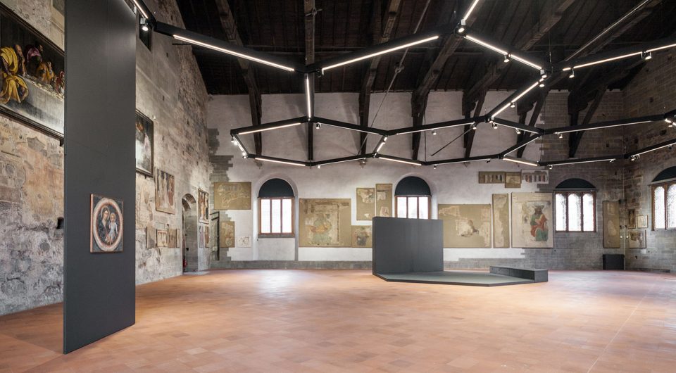 New installation in Sala delle Capriate By CN10ARCHITETTI