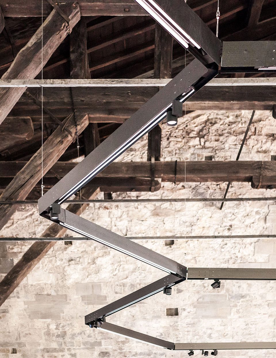 New installation in Sala delle Capriate By CN10ARCHITETTI