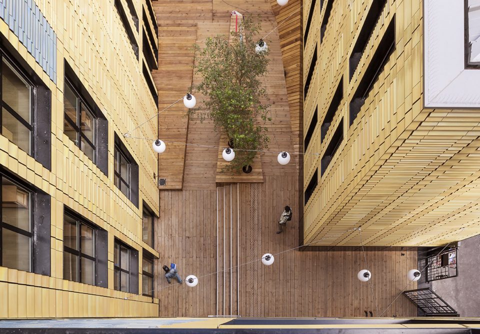 Residence et Restaurant Social by PERIPHERIQUES Architectes