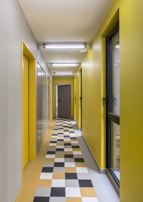 Residence et Restaurant Social by PERIPHERIQUES Architectes