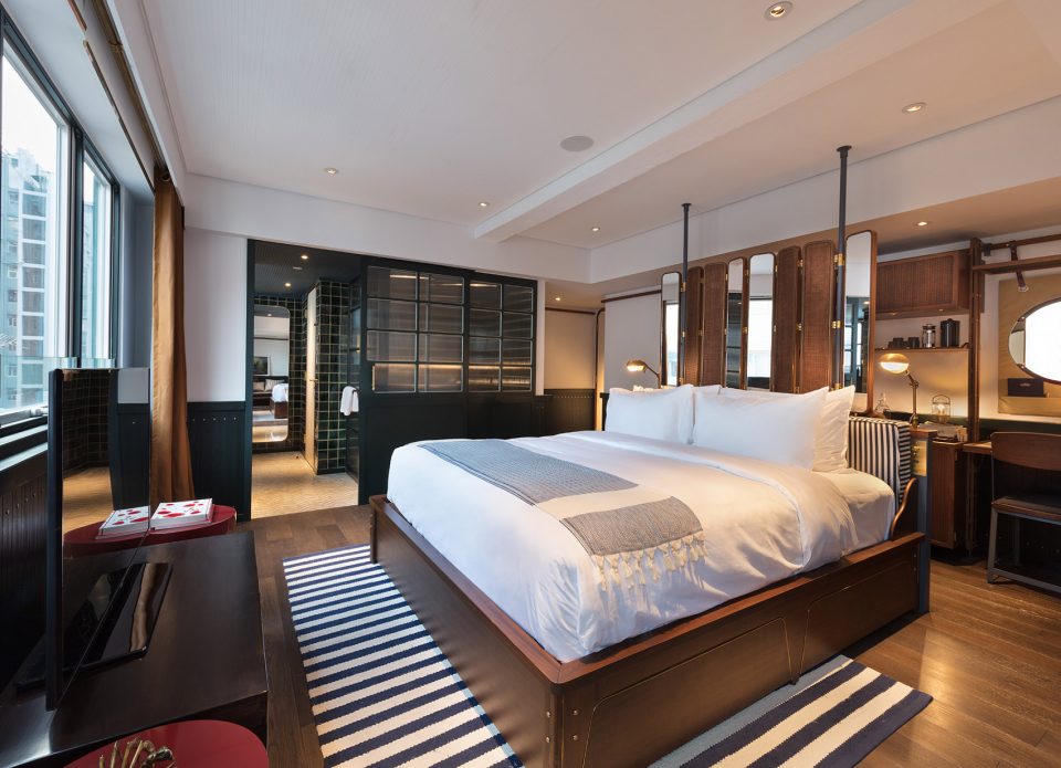 Transformation of The Fleming Hotel Hong Kong by A Work of Substance