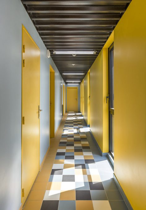 Residence et Restaurant Social by PERIPHERIQUES Architectes
