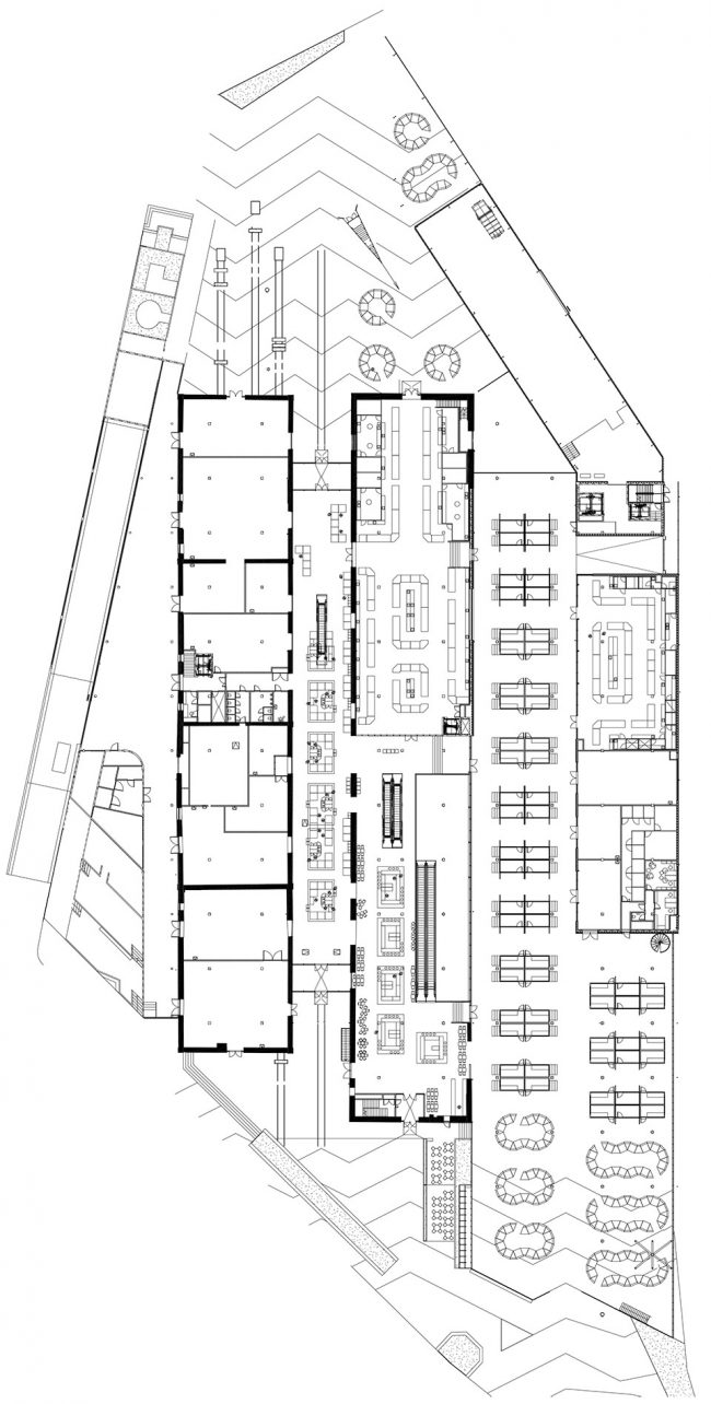ground floor plan baltic station market koko architects