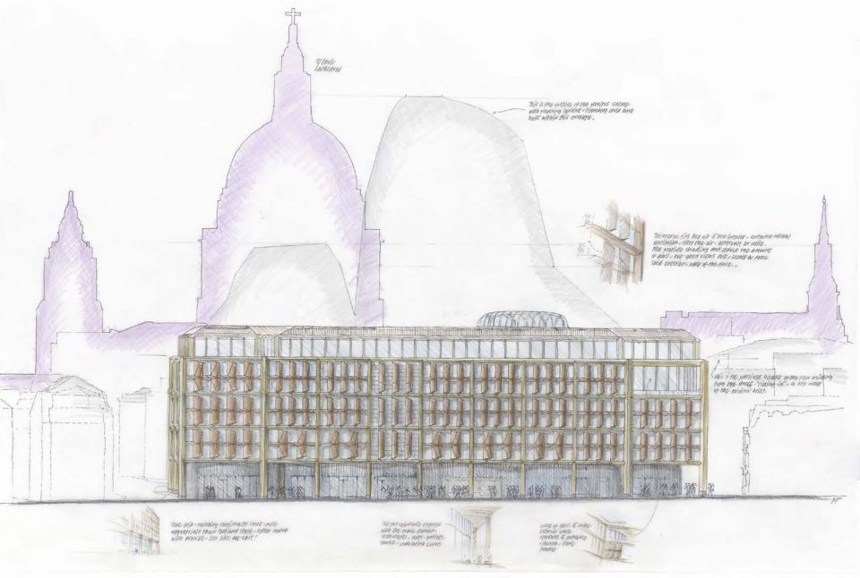 Bloomberg Headquarters London by Foster Partners