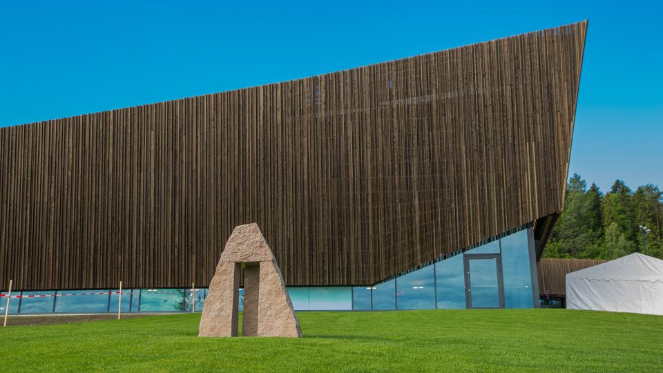 holmen aquatics center by arkis arkitektar