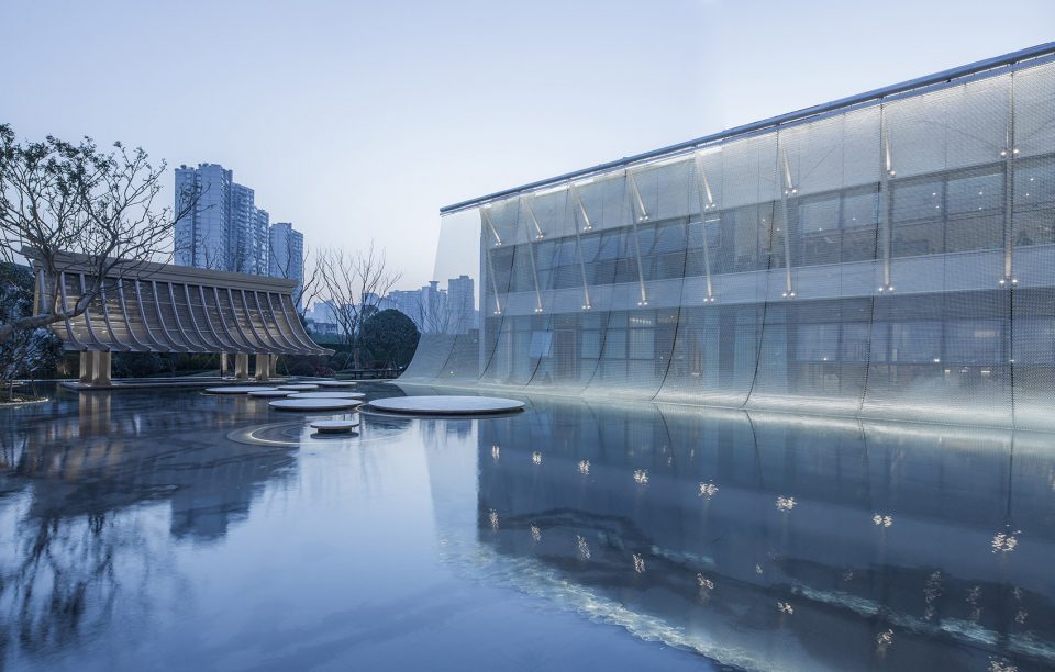 Chongqing One Central Mansion Sales Pavillion by AOE