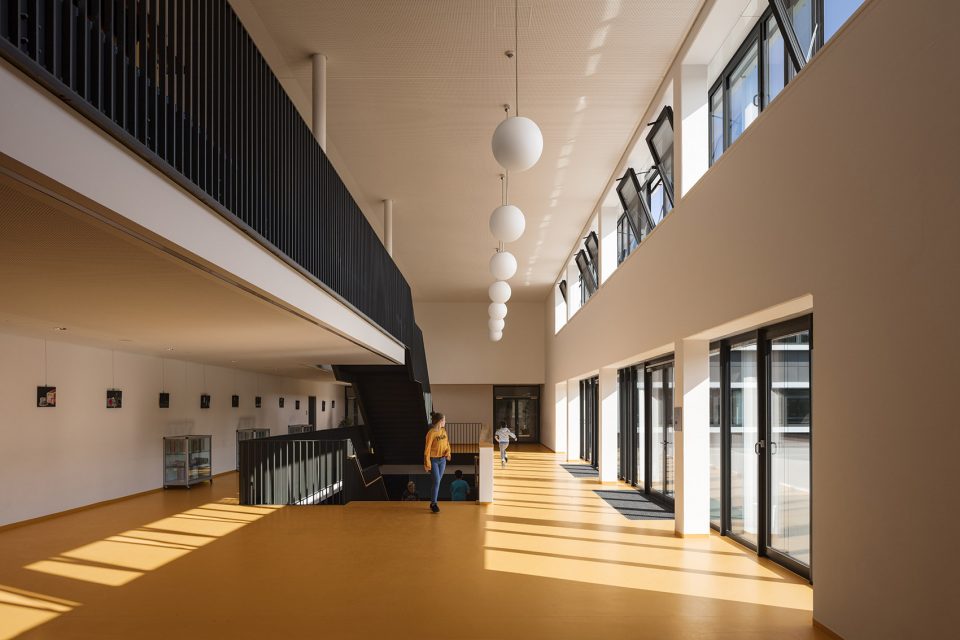 The school building of the Cultural and Educational Center in Alsdorf By gmp