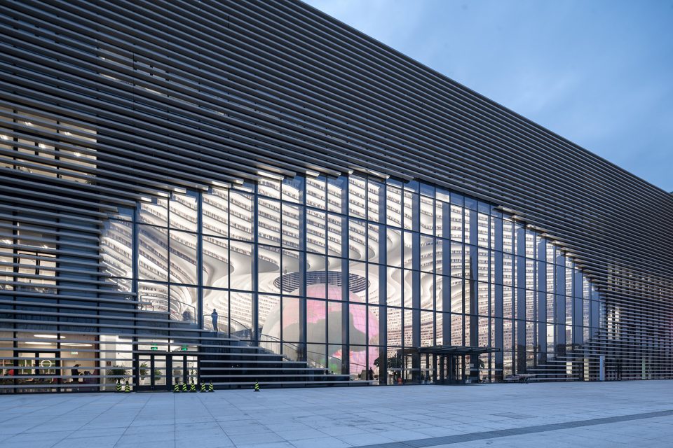 Tianjin Binhai Public Library By MVRDV Tianjin Urban Planning Design Institute