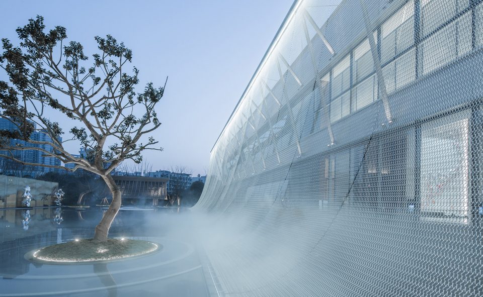 Chongqing One Central Mansion Sales Pavillion by AOE