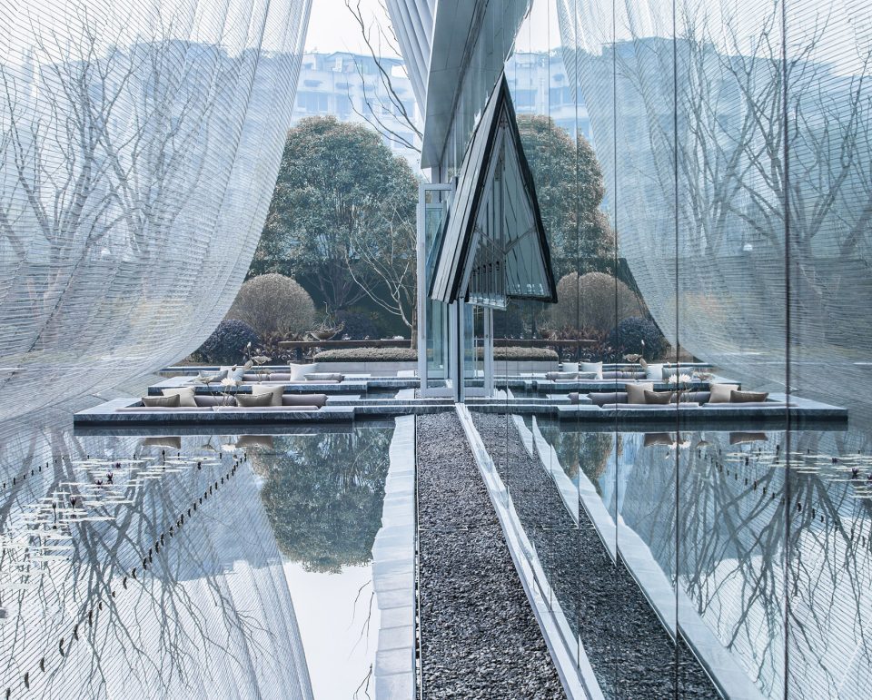 Chongqing One Central Mansion Sales Pavillion by AOE