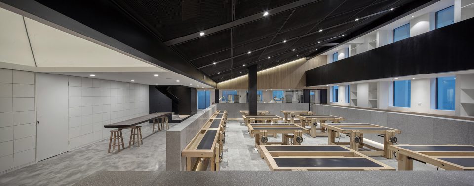 Spatial Renovation of M.Y.Lab Wood Workshop in Shanghai By Continuation Studio