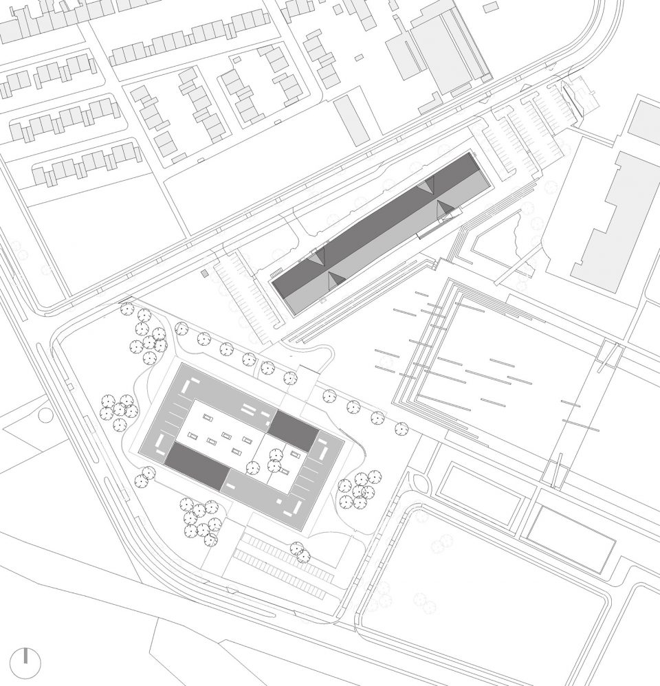 The school building of the Cultural and Educational Center in Alsdorf By gmp