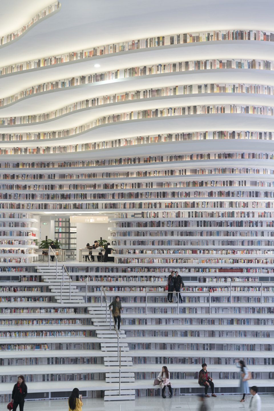 Tianjin Binhai Public Library By MVRDV