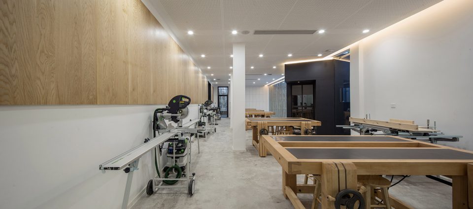 Spatial Renovation of M.Y.Lab Wood Workshop in Shanghai By Continuation Studio