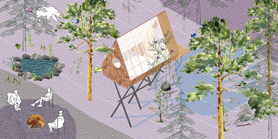 Birdhut by Studio North
