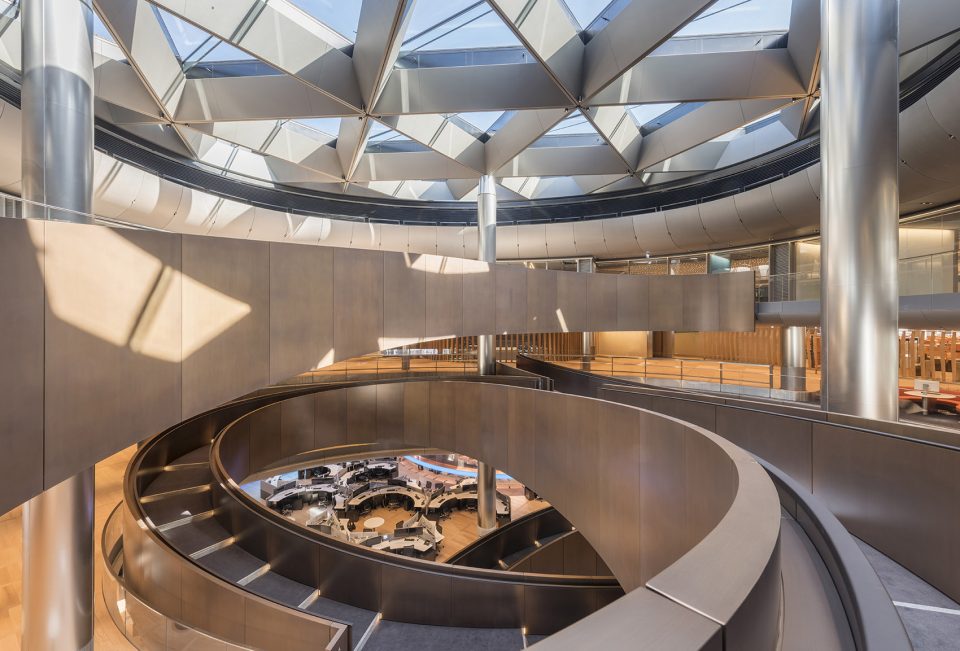 Bloomberg Headquarters London by Foster Partners
