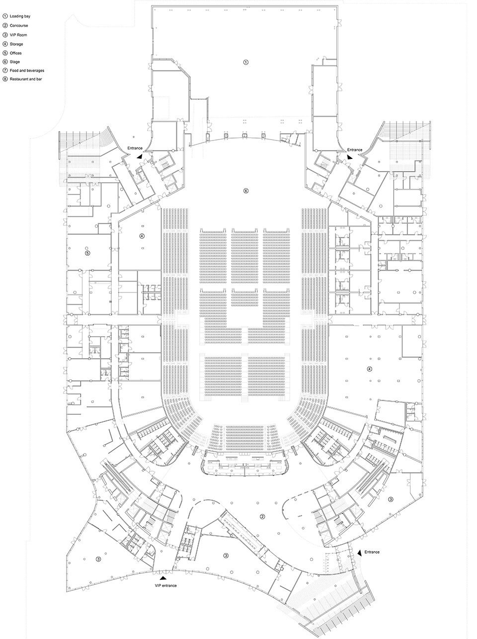 Royal Arena Copenhagen by 3XN