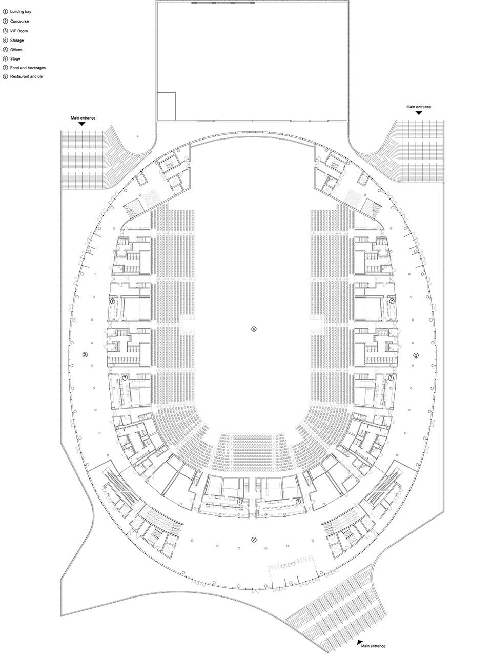 Royal Arena Copenhagen by 3XN