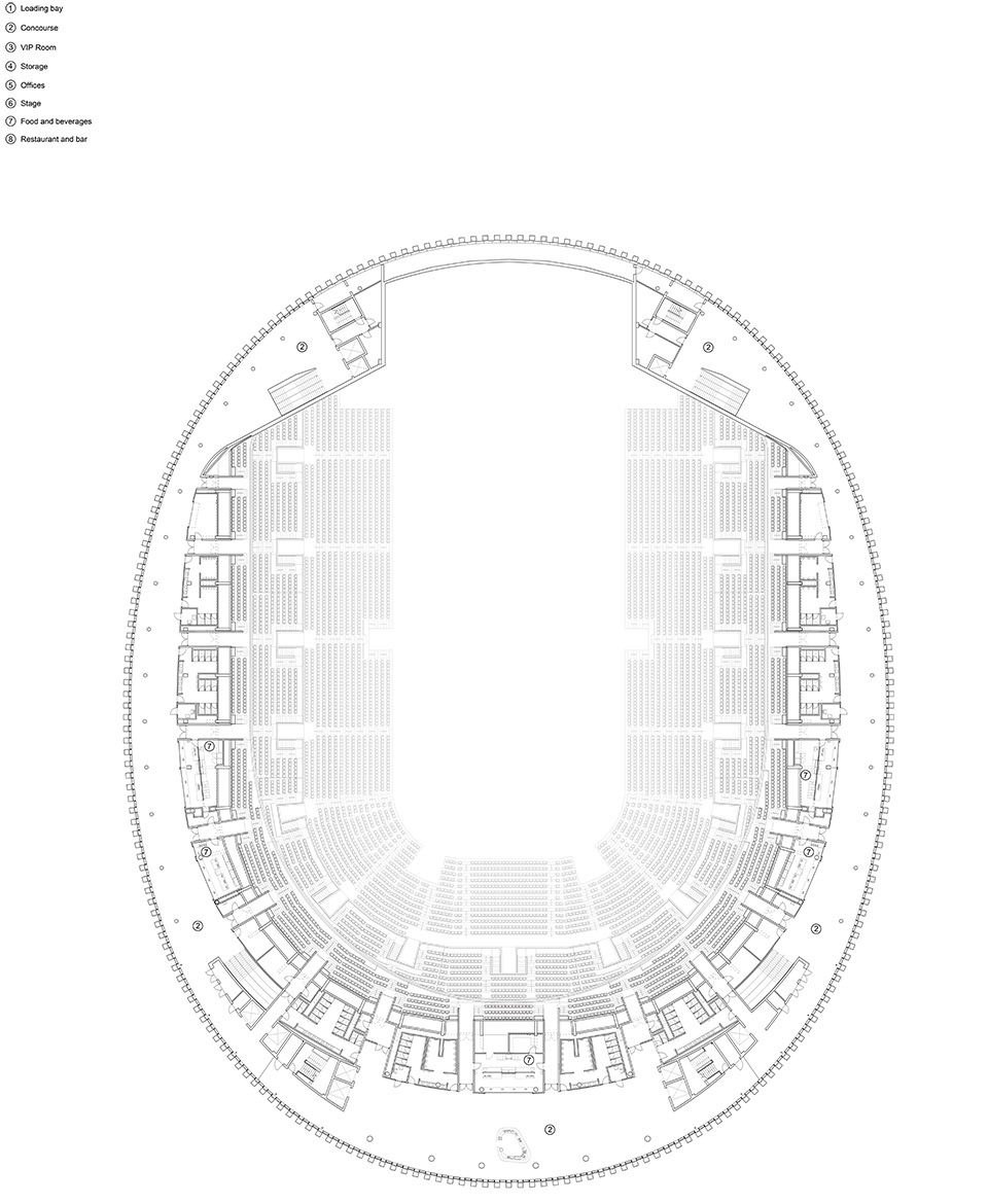 Royal Arena Copenhagen by 3XN