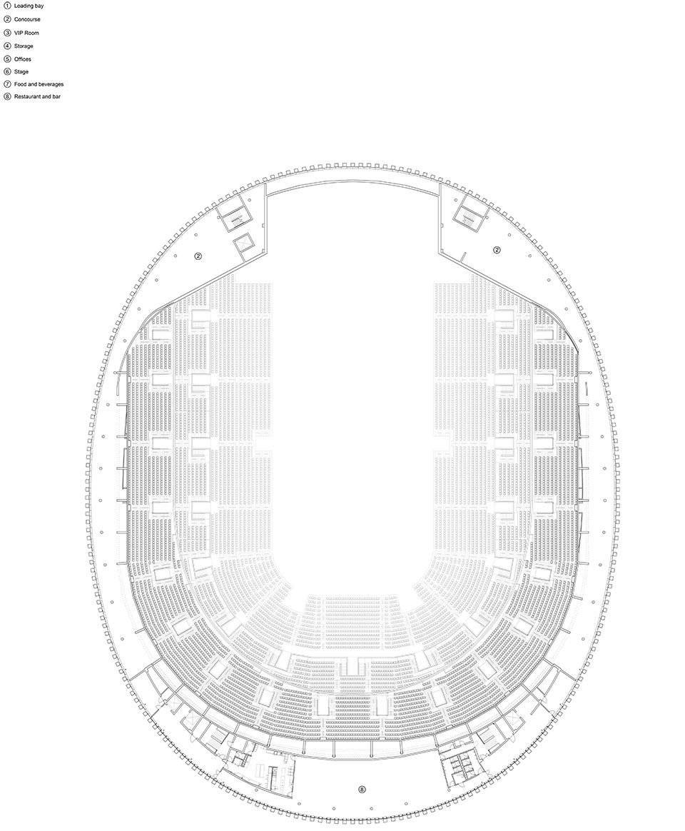 Royal Arena Copenhagen by 3XN