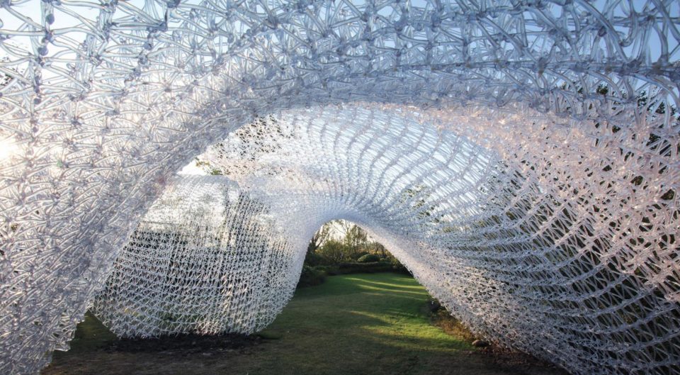 inside cloud pavilion arch union
