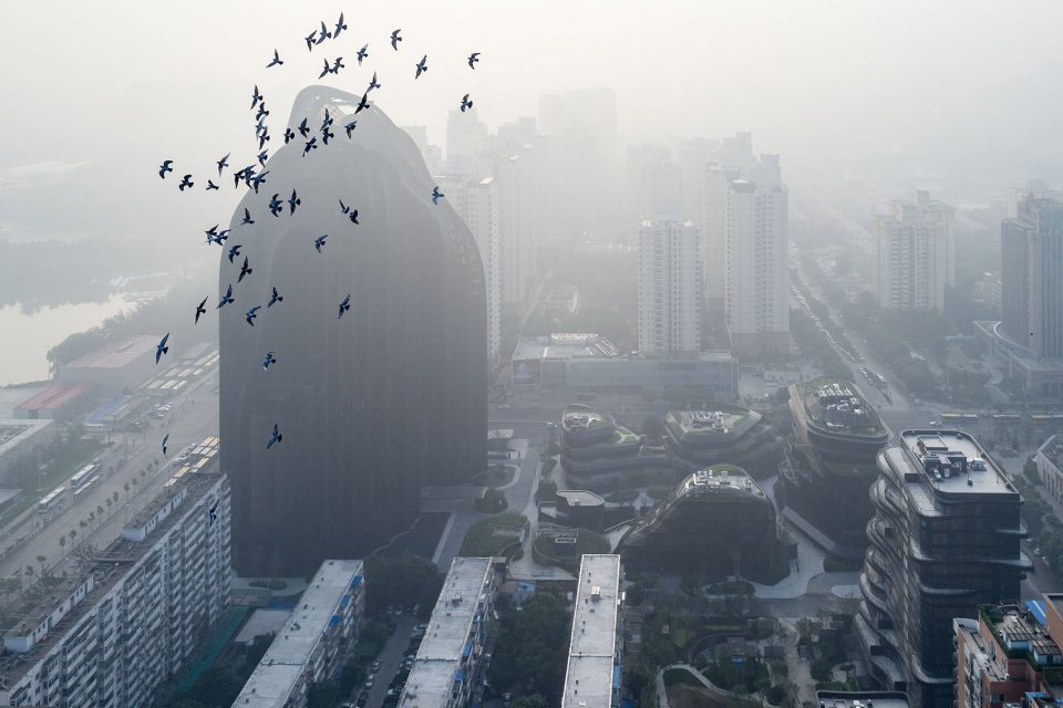 iwan baan captures mad chaoyang park plaza