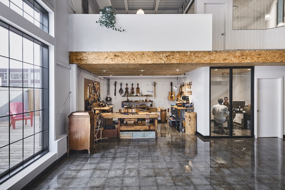 A New Sound Studio for La Hacienda Creative by Newsam Construction MXMA Architecture Design