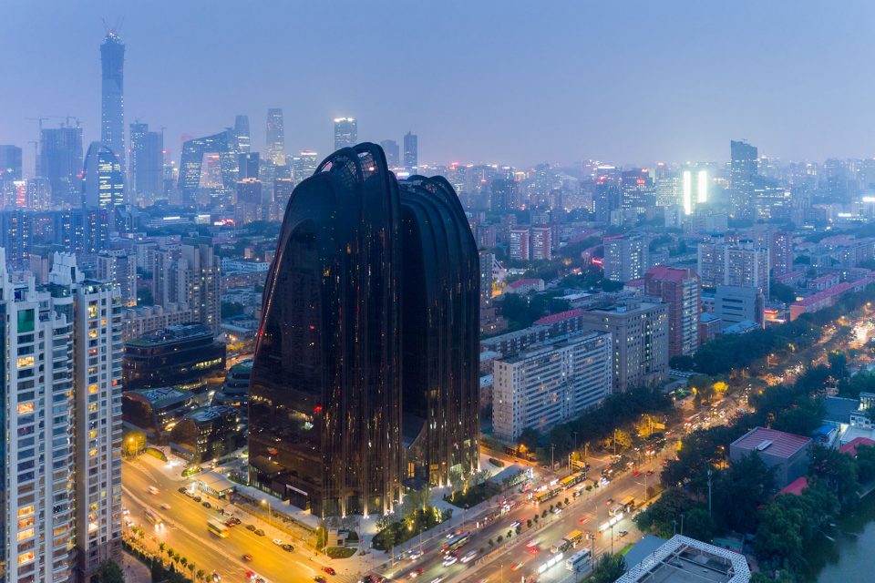iwan baan captures mad chaoyang park plaza