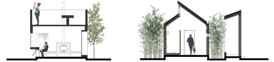 Chatouya Visitor Center China by Tumushi Architects