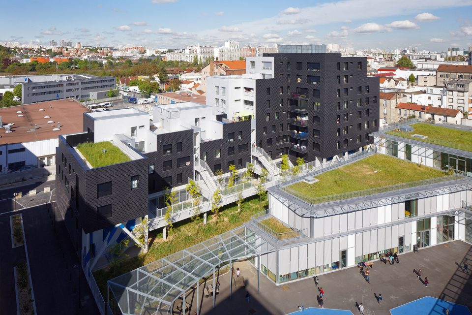 Social Housing Ivry by Atelier du Pont